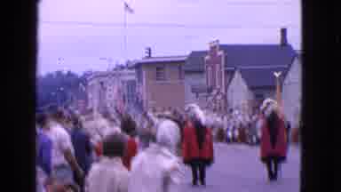 Barrington Illinois USA (1963): They All Walk Down The Street And Look Like They