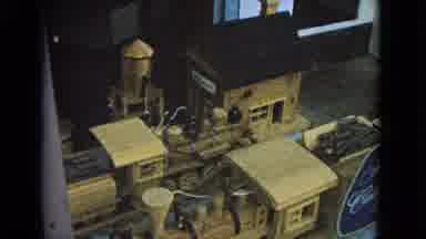 Barrington Illinois USA (1963): Kids Playing With Old Train Set