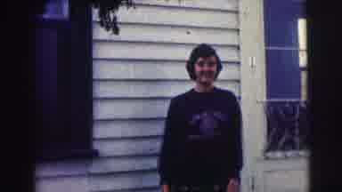 Bowling Green University USA (1963): Man Posing In Front Of Camera As If To Take A
