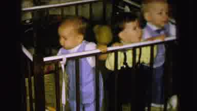Camden New Jersey (1963): All Three Babies Wait Patiently For The Day When They