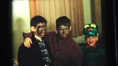 Camden New Jersey (1963): Dated Video Of Children In Halloween Costumes Getting