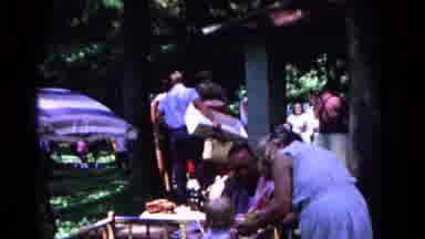 Cold Springs New York USA (1963): Multiple Multi-Generational Families Gathering