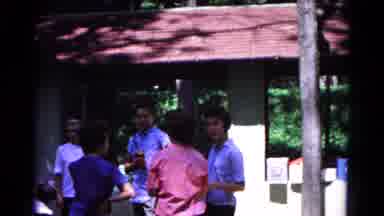 Cold Springs New York USA (1963): Group Of Women And Men Standing And Sitting