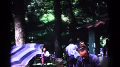 Cold Springs New York USA (1963): Outdoor Get Together Or Party With Children In