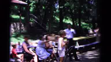 Cold Springs New York USA (1963): Community Gathering At A Park