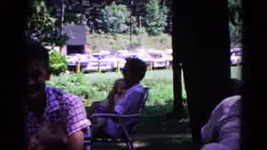 Cold Springs New York USA (1963): A Young Child Sleeps On A Father In A Park With
