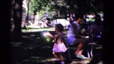Cold Springs New York USA (1963): Day At The Park Celebrating First Birthday With
