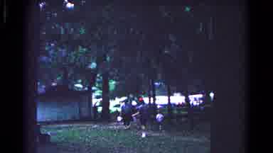 Cold Springs New York USA (1963): Adults And Children Going Back And Forth To
