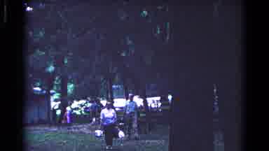 Cold Springs New York USA (1963): People Walking Carrying Baskets Towards A Picnic