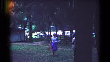 Cold Springs New York USA (1963): People At Campground Bringing Food And Clearing