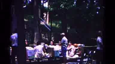 Cold Springs New York USA (1963): Large Picnic Family Gathering Or Company Party