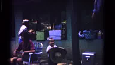 Cold Springs New York USA (1963): Little Boy Walking With Sombrero And Mom Comes