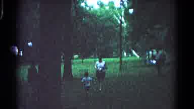 Cold Springs New York USA (1963): Old Home Video Showing People Gathering For An