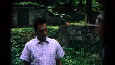 Cold Springs New York USA (1963): The Persons Are Talking In The Park Very Happily