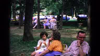 Cold Springs New York USA (1963): Relaxing With Family