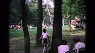 Cold Springs New York USA (1963): Old Home Movies Of A Picnic Kids Playing With