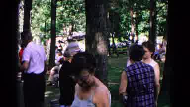 Cold Springs New York USA (1963): Vintage Video Of Older Men And Women Gathering