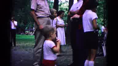 Cold Springs New York USA (1963): Many Of The Persons Are Standing And Playing In