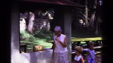 Cold Springs New York USA (1963): The Persons Are Doing Walking In The Garden Area