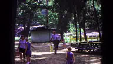 Cold Springs New York USA (1963): A Friendly Gathering In What Appears To Be The