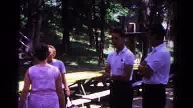 Cold Springs New York USA (1963): Vintage Family Summertime Gathering At The Park
