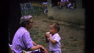 Cold Springs New York USA (1963): Outdoor Family Picnic
