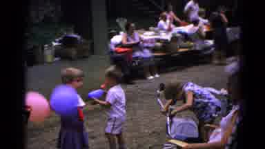 Cold Springs New York USA (1963): Its Seems Like A Gathering Or A Party