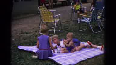 Cold Springs New York USA (1963): The Childrens Are There In The Park And They Are
