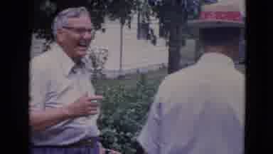 Lincoln Nebraska (1963): Man Points And Laughs Goodnaturedly And Another Laughs