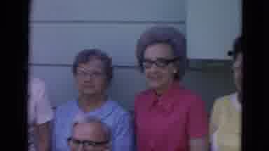 Lincoln Nebraska (1963): Old Footage Of Senior Citizens All Together At A Get