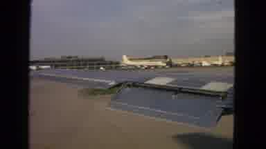 San Francisco California (1963): One Aeroplane Is Running Slowly On The Runway In