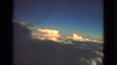 San Francisco California (1963): Videotaping While Flying In Plane Above The
