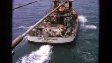 San Francisco California (1963): Fishing Boat At Sea