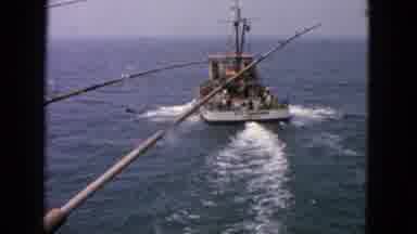 San Francisco California (1963): Deep Sea Fishing Boats On The Ocean