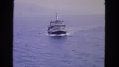 San Francisco California (1963): People Are Riding On The Boat In The Sea And Some