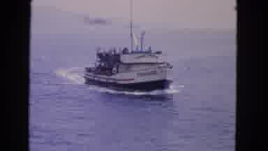San Francisco California (1963): Speedy Small Boat By The Name Of Voyager Carrying