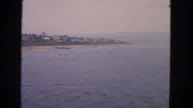 San Francisco California (1963): A Slow Panorama Video Shot Of A Beach And Ocean