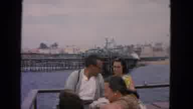 San Francisco California (1963): A Group Of People Enjoying A Boat Ride