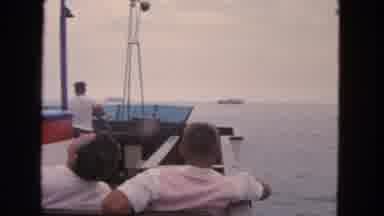 San Francisco California (1963): Vintage Video Of Men On A Boat On The Ocean