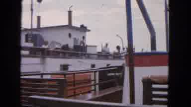 San Francisco California (1963): People Are Standing Onboard Of The Vessels