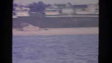 San Francisco California (1963): Empty Beach View From The Water