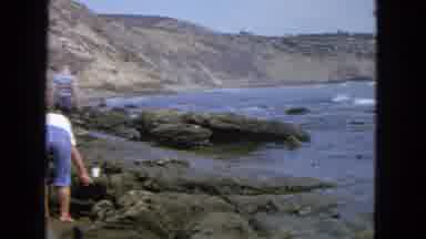 San Francisco California (1963): The Sea Descends On The Rocks To Quench The Rocks