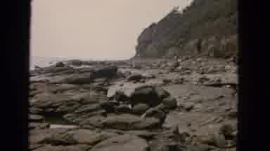 San Francisco California (1963): Coastal View Of Ocean And Rocks
