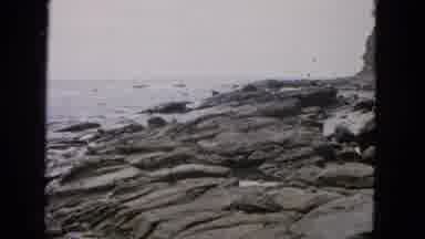 San Francisco California (1963): The Vast Sea Descends On The Rocks To Quench The