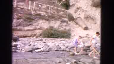 San Francisco California (1963): Switch Back Trail With Rails Extends Up The Side