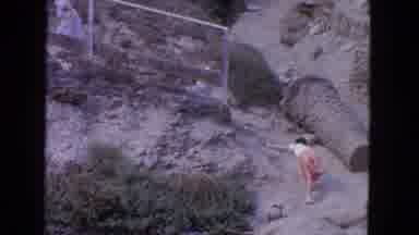 San Francisco California (1963): A Man Helping A Woman To Climb An Ascend Of The