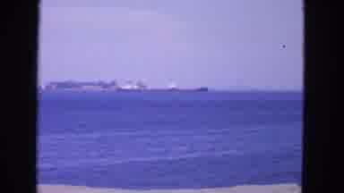 San Francisco California (1963): Ships Are Found Anchored In Distant In The Blue