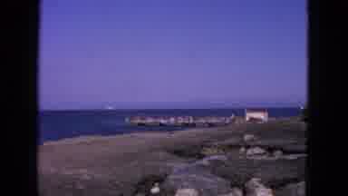 San Francisco California (1963): Footage Of A Pier On The Water As Water Begins To