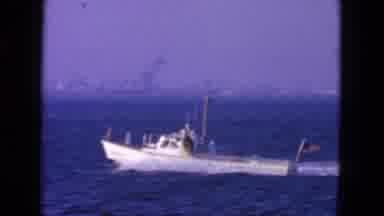 San Francisco California (1963): Speed Boat In The Water