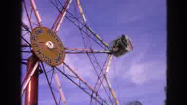 Walworth Wisconsin USA (1963): A Ferris Wheel Called 'Rock O Plane' That Has